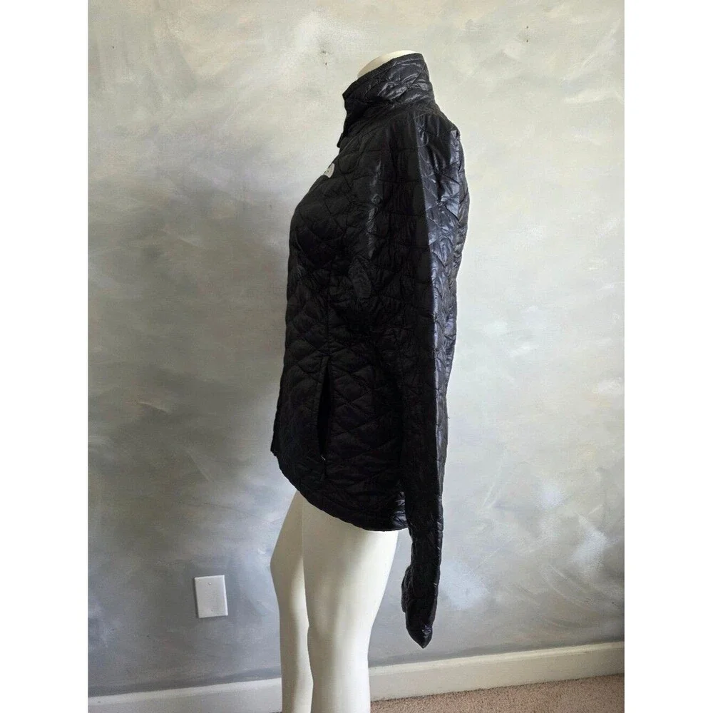 The North Face Thermoball Insulated Black Puffer Jacket Womens Sz M